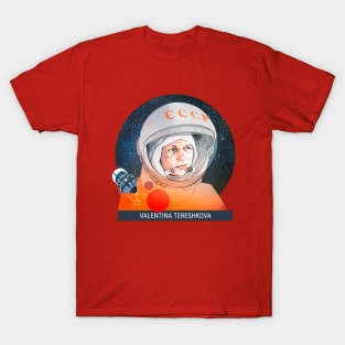 Valentina Tereshkova, cosmonaut T-Shirt